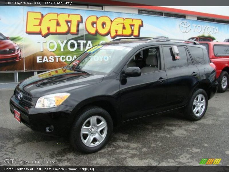 Black / Ash Gray 2007 Toyota RAV4 I4