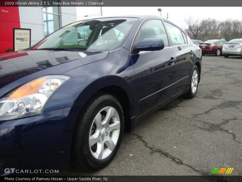 Navy Blue Metallic / Charcoal 2009 Nissan Altima 2.5 S