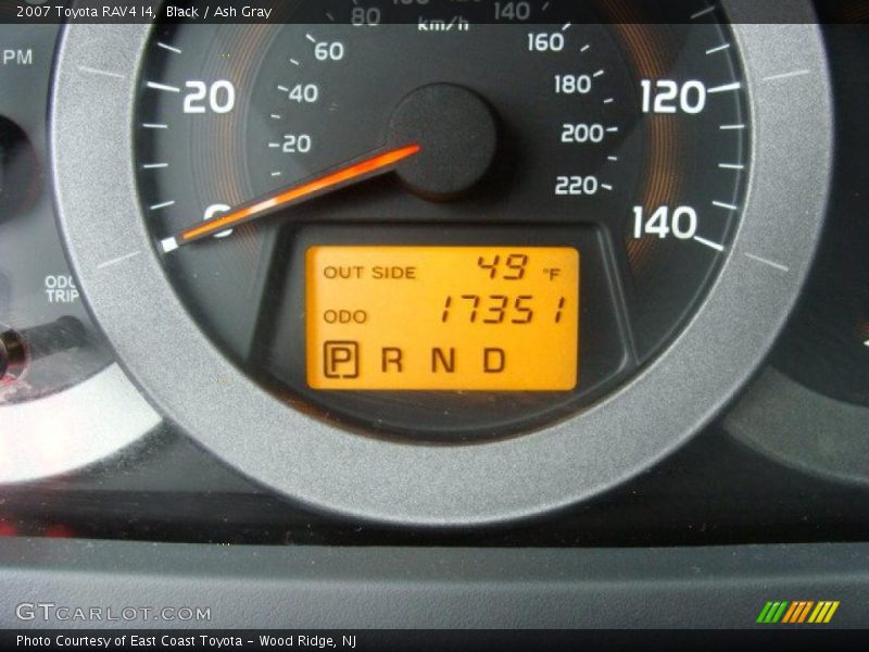 Black / Ash Gray 2007 Toyota RAV4 I4