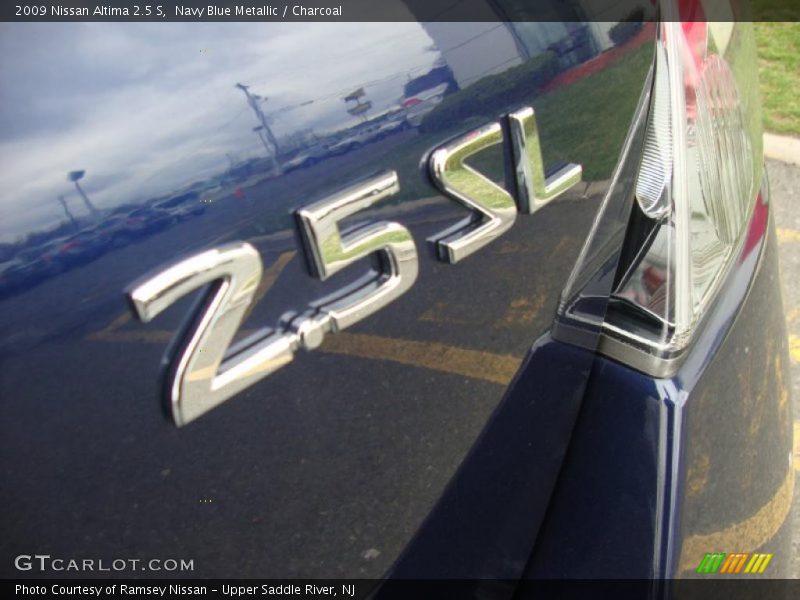 Navy Blue Metallic / Charcoal 2009 Nissan Altima 2.5 S