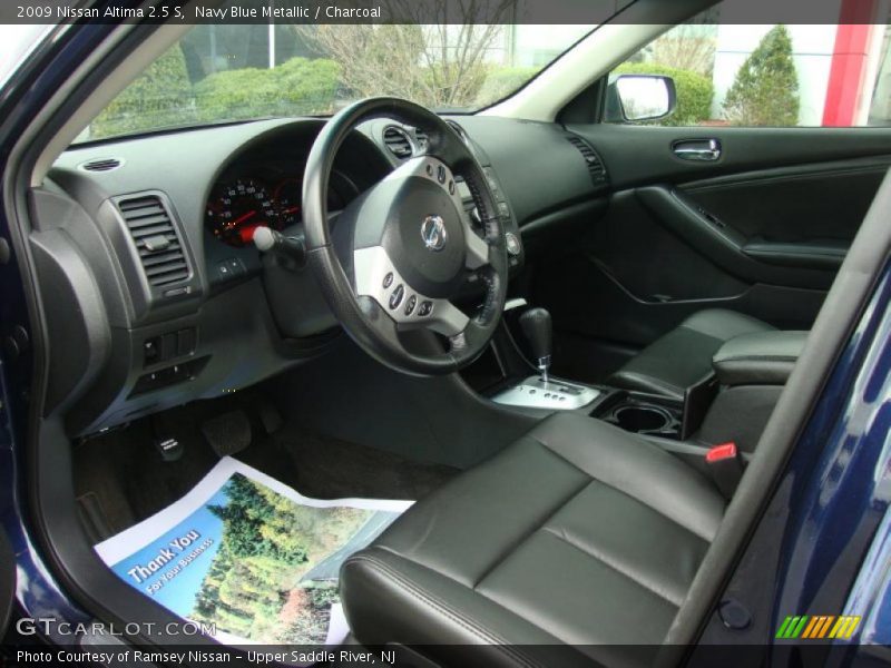 Navy Blue Metallic / Charcoal 2009 Nissan Altima 2.5 S