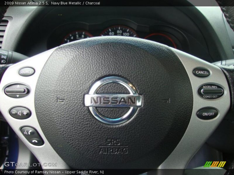 Navy Blue Metallic / Charcoal 2009 Nissan Altima 2.5 S