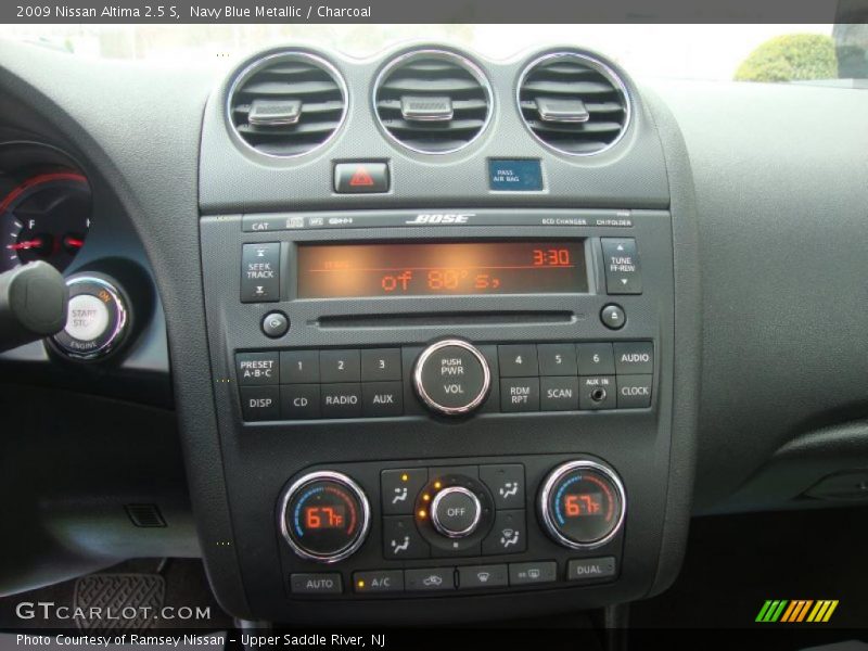 Navy Blue Metallic / Charcoal 2009 Nissan Altima 2.5 S