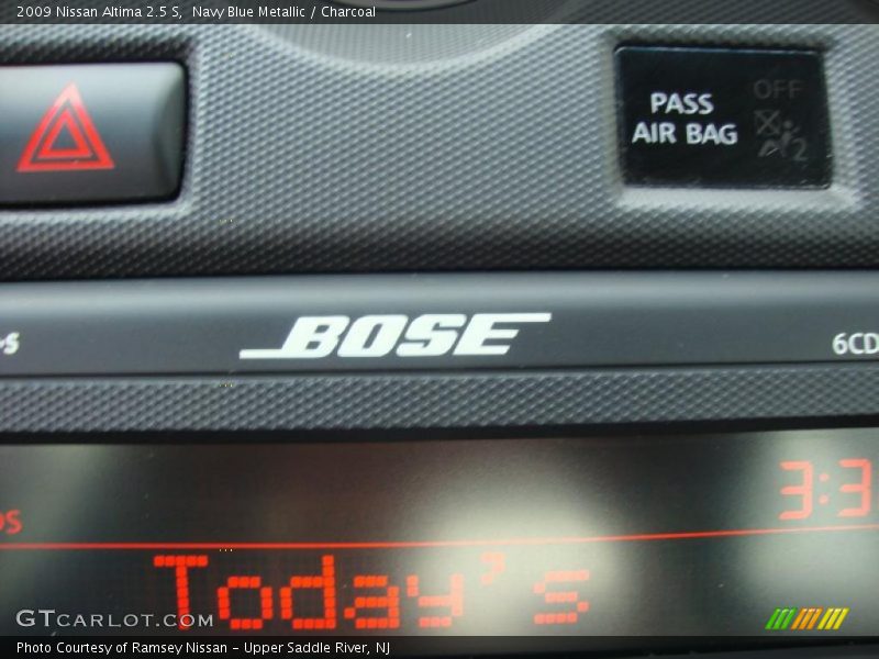 Navy Blue Metallic / Charcoal 2009 Nissan Altima 2.5 S