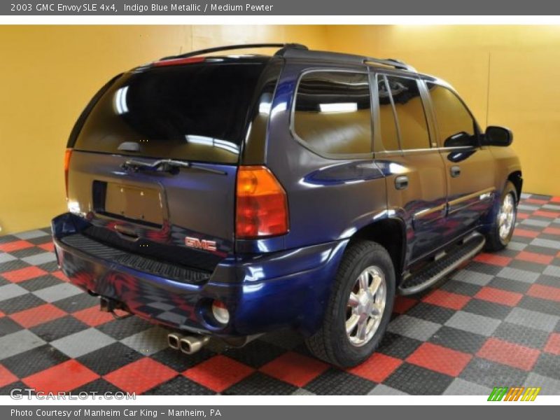 Indigo Blue Metallic / Medium Pewter 2003 GMC Envoy SLE 4x4