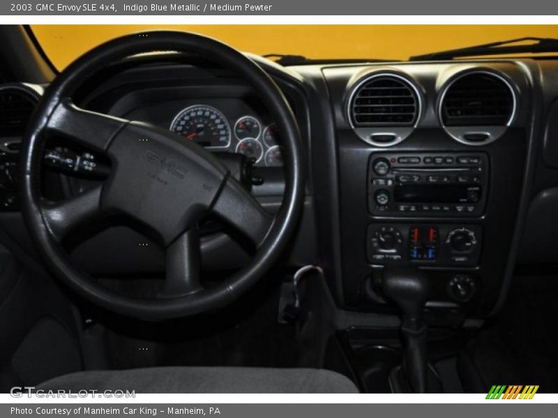 Indigo Blue Metallic / Medium Pewter 2003 GMC Envoy SLE 4x4