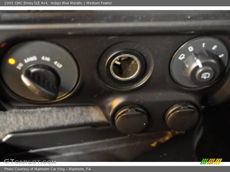 Indigo Blue Metallic / Medium Pewter 2003 GMC Envoy SLE 4x4