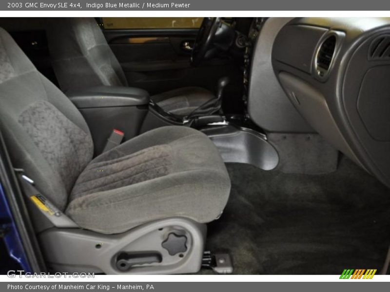 Indigo Blue Metallic / Medium Pewter 2003 GMC Envoy SLE 4x4