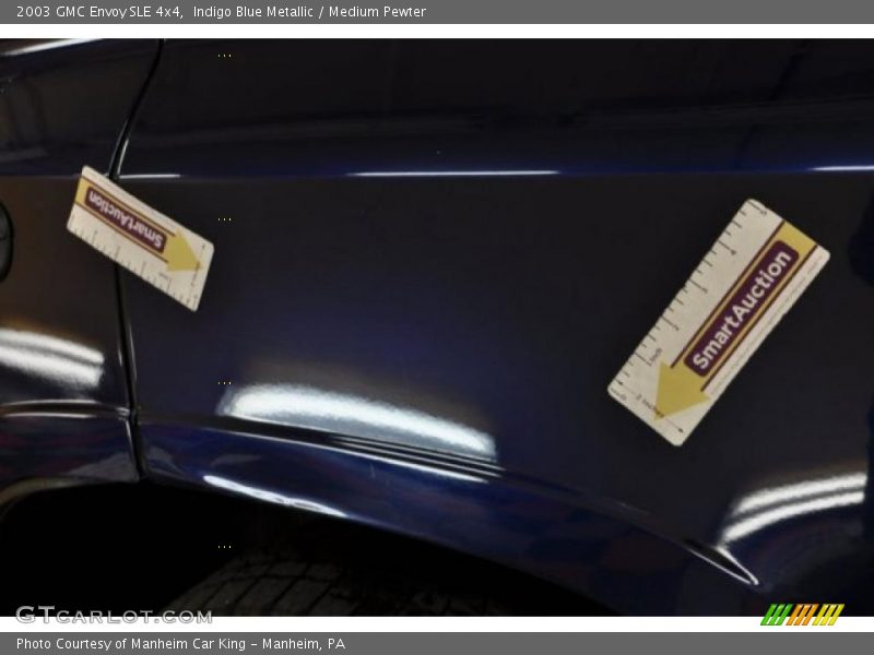 Indigo Blue Metallic / Medium Pewter 2003 GMC Envoy SLE 4x4