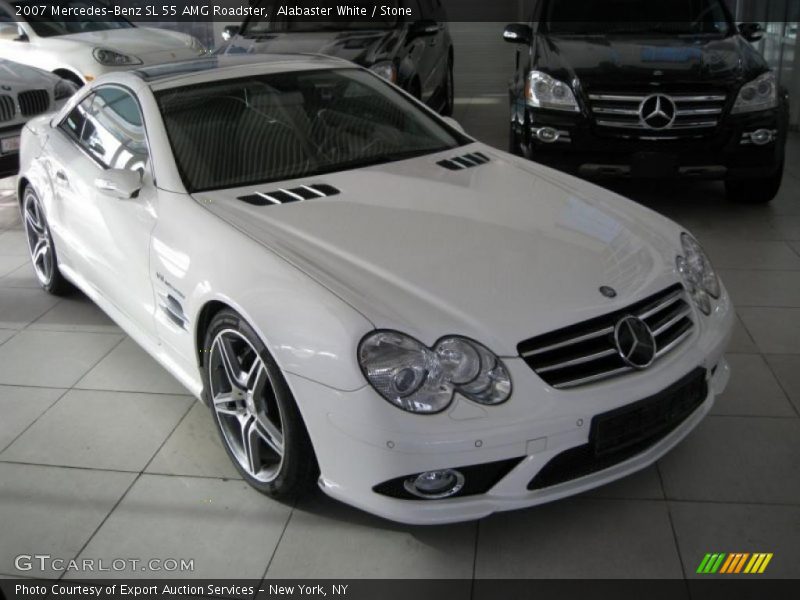 Front 3/4 View of 2007 SL 55 AMG Roadster