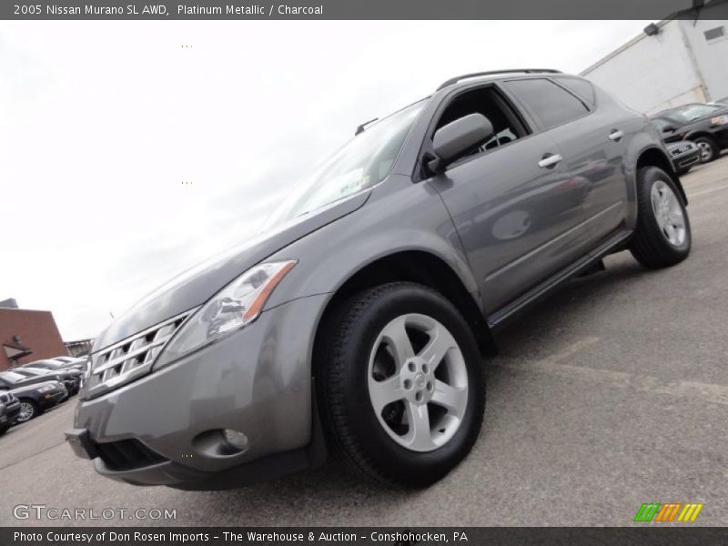 Platinum Metallic / Charcoal 2005 Nissan Murano SL AWD