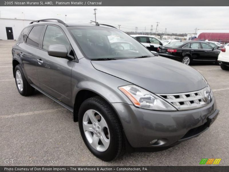 Platinum Metallic / Charcoal 2005 Nissan Murano SL AWD