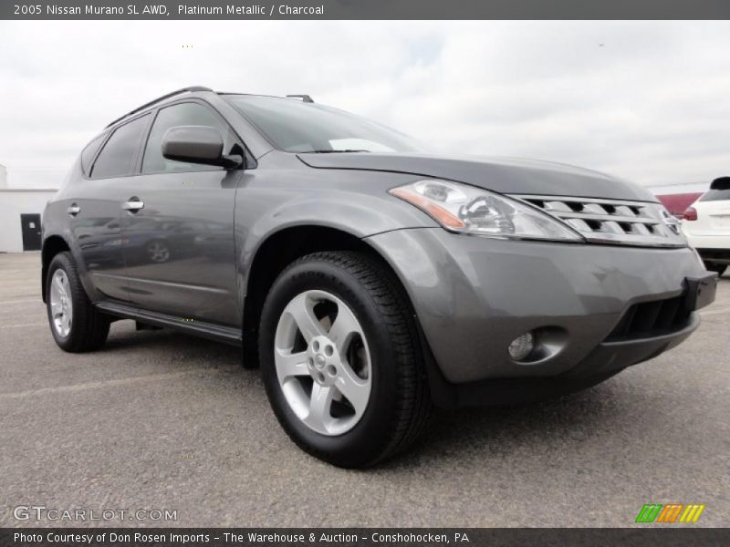 Platinum Metallic / Charcoal 2005 Nissan Murano SL AWD