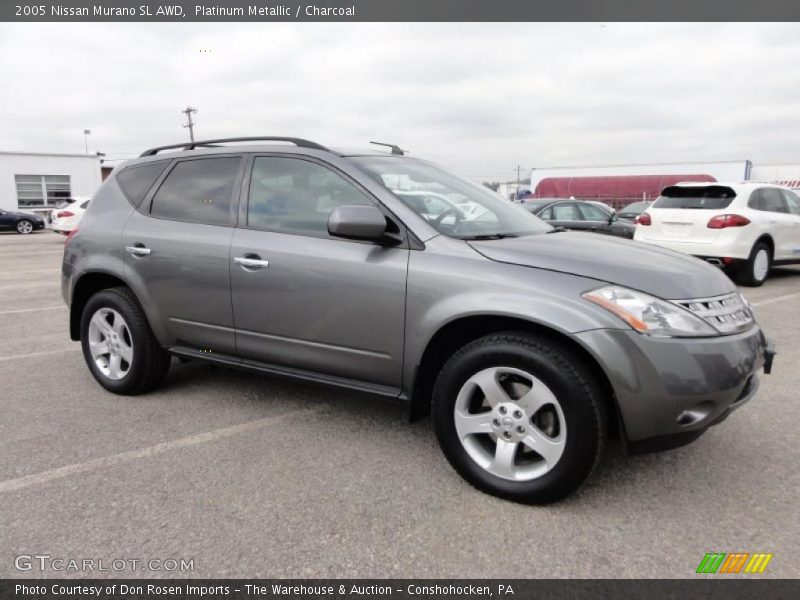 Platinum Metallic / Charcoal 2005 Nissan Murano SL AWD