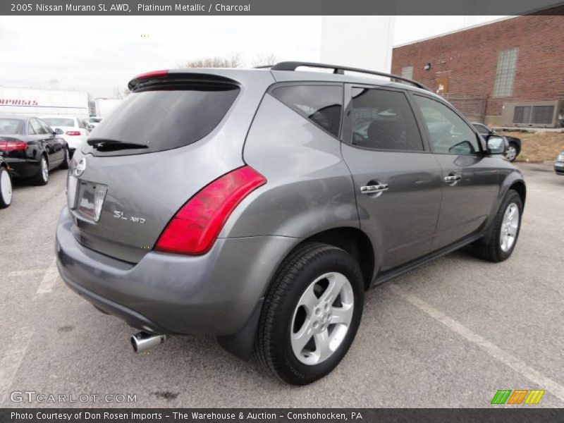 Platinum Metallic / Charcoal 2005 Nissan Murano SL AWD