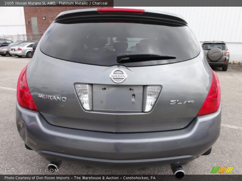 Platinum Metallic / Charcoal 2005 Nissan Murano SL AWD