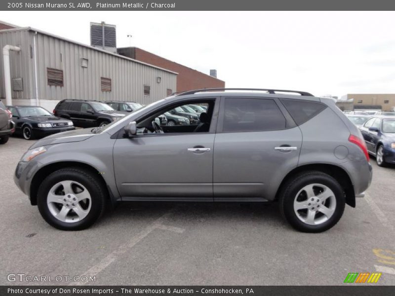 Platinum Metallic / Charcoal 2005 Nissan Murano SL AWD