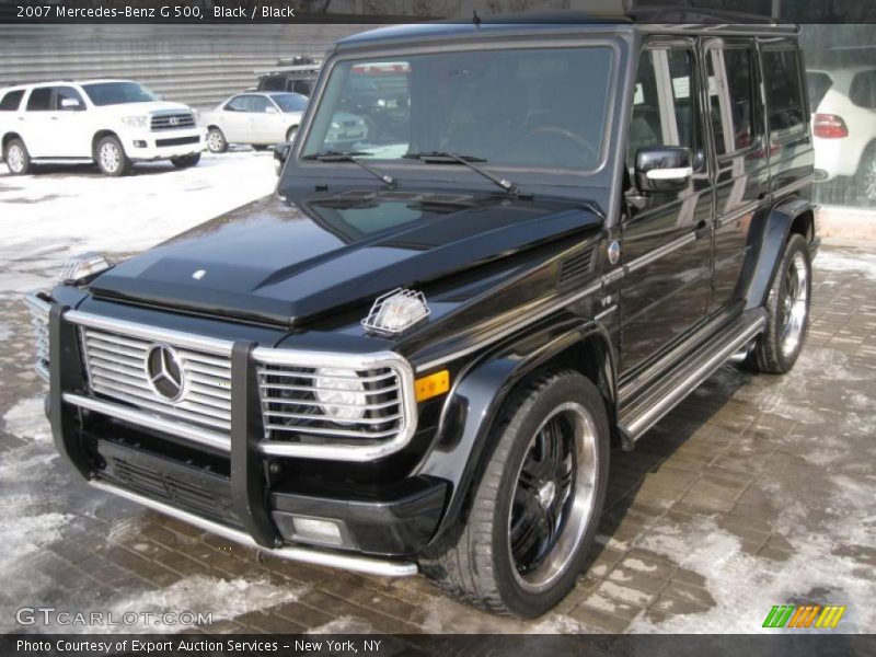 Black / Black 2007 Mercedes-Benz G 500