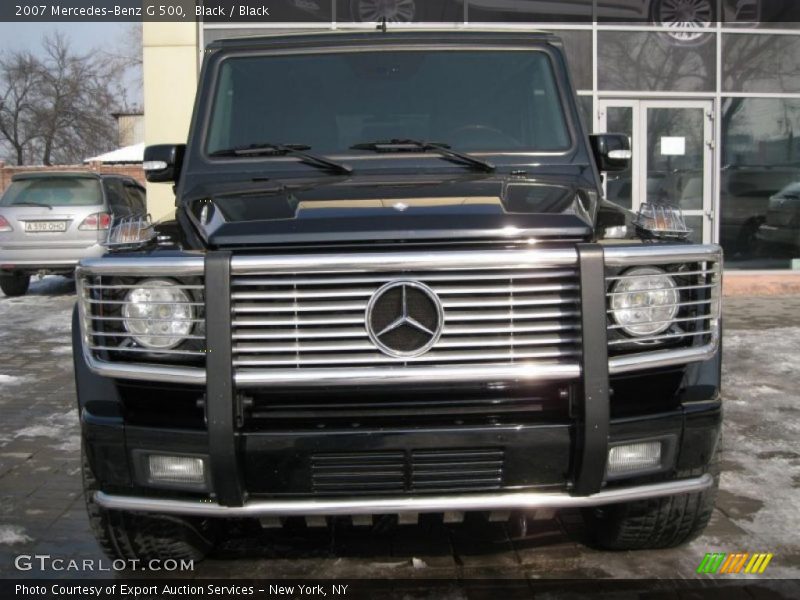 Black / Black 2007 Mercedes-Benz G 500