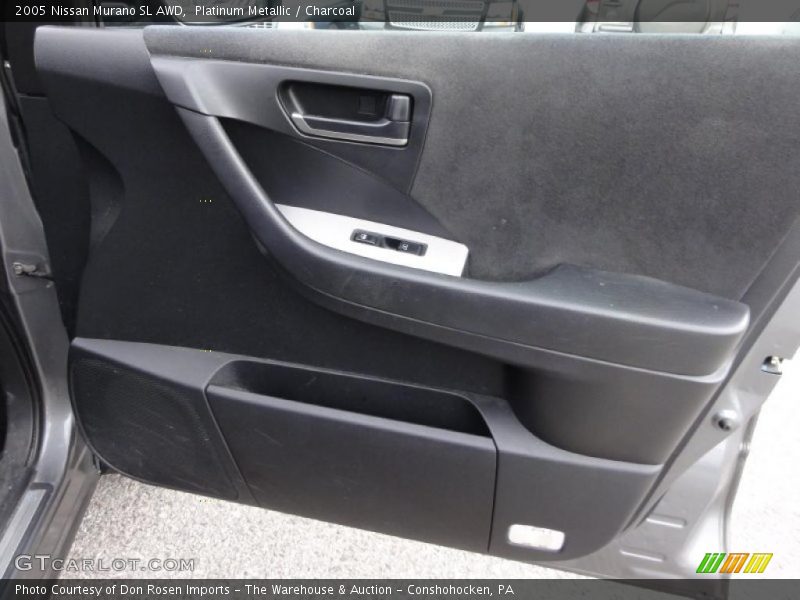 Platinum Metallic / Charcoal 2005 Nissan Murano SL AWD