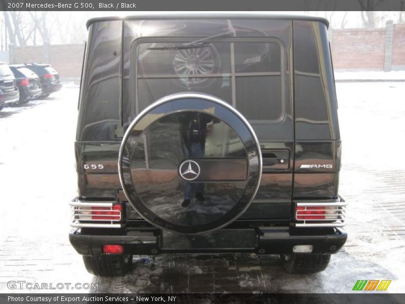 Black / Black 2007 Mercedes-Benz G 500