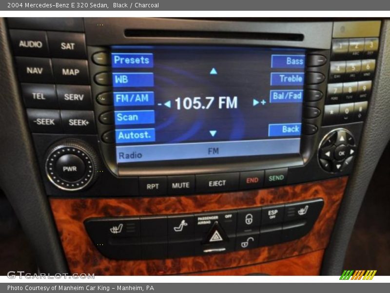 Black / Charcoal 2004 Mercedes-Benz E 320 Sedan
