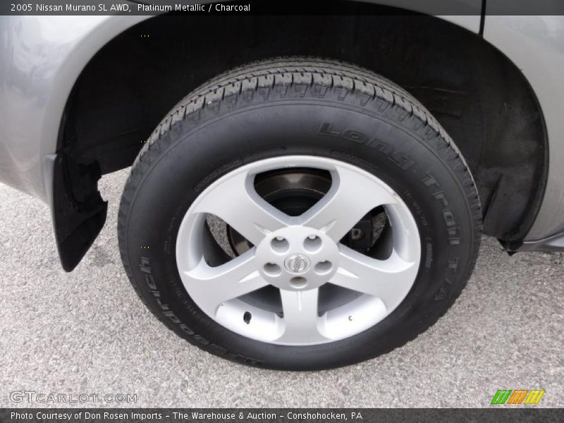 Platinum Metallic / Charcoal 2005 Nissan Murano SL AWD