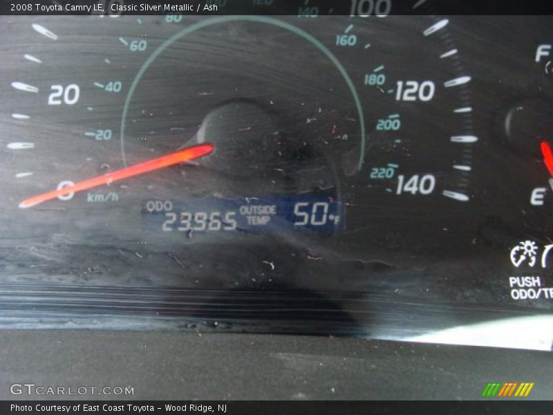 Classic Silver Metallic / Ash 2008 Toyota Camry LE