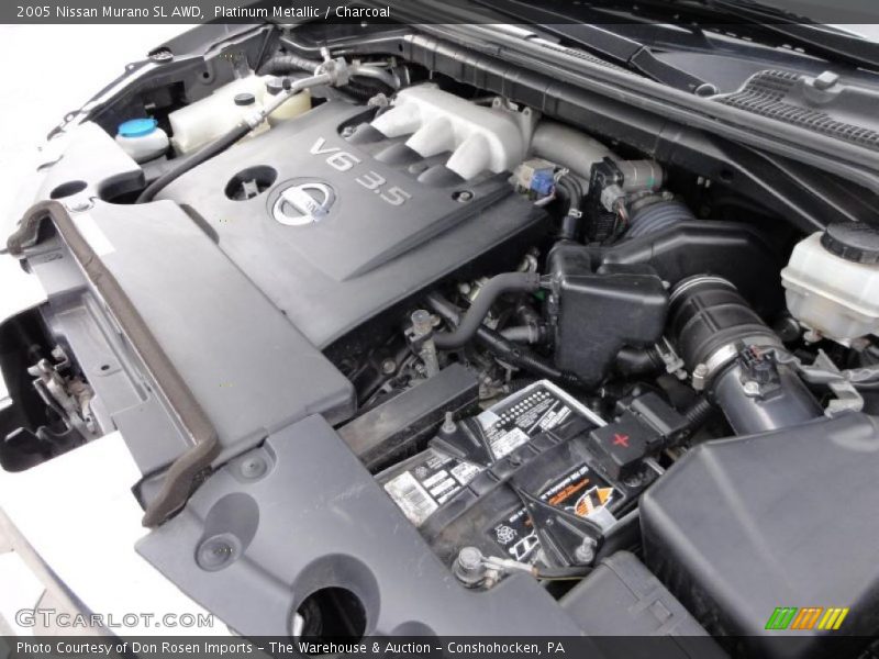 Platinum Metallic / Charcoal 2005 Nissan Murano SL AWD