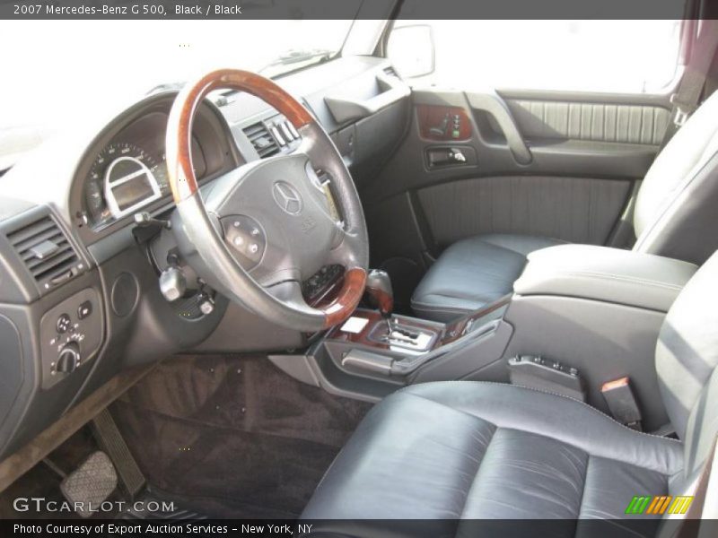  2007 G 500 Black Interior