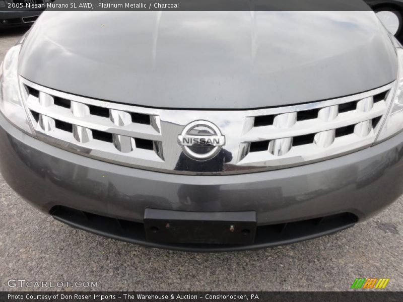 Platinum Metallic / Charcoal 2005 Nissan Murano SL AWD