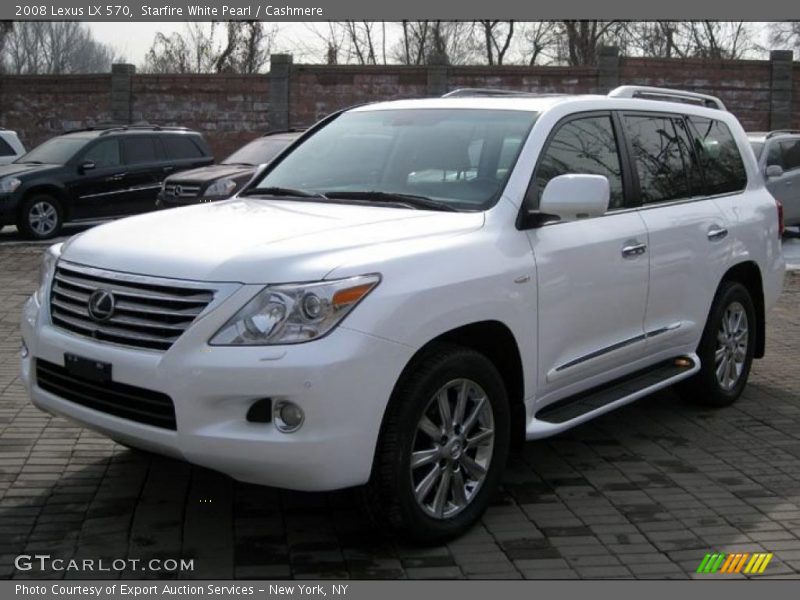 Starfire White Pearl / Cashmere 2008 Lexus LX 570