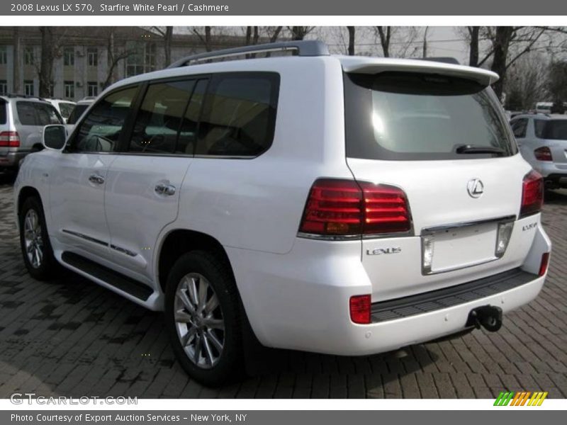 Starfire White Pearl / Cashmere 2008 Lexus LX 570