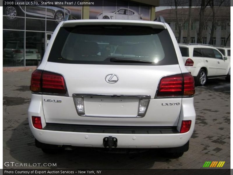 Starfire White Pearl / Cashmere 2008 Lexus LX 570