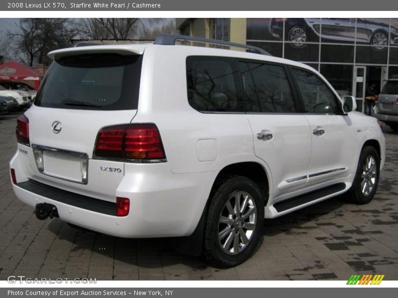 Starfire White Pearl / Cashmere 2008 Lexus LX 570