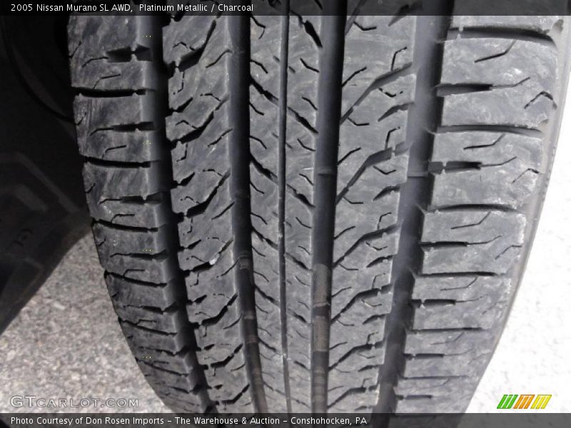Platinum Metallic / Charcoal 2005 Nissan Murano SL AWD