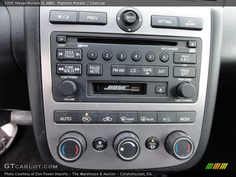 Platinum Metallic / Charcoal 2005 Nissan Murano SL AWD