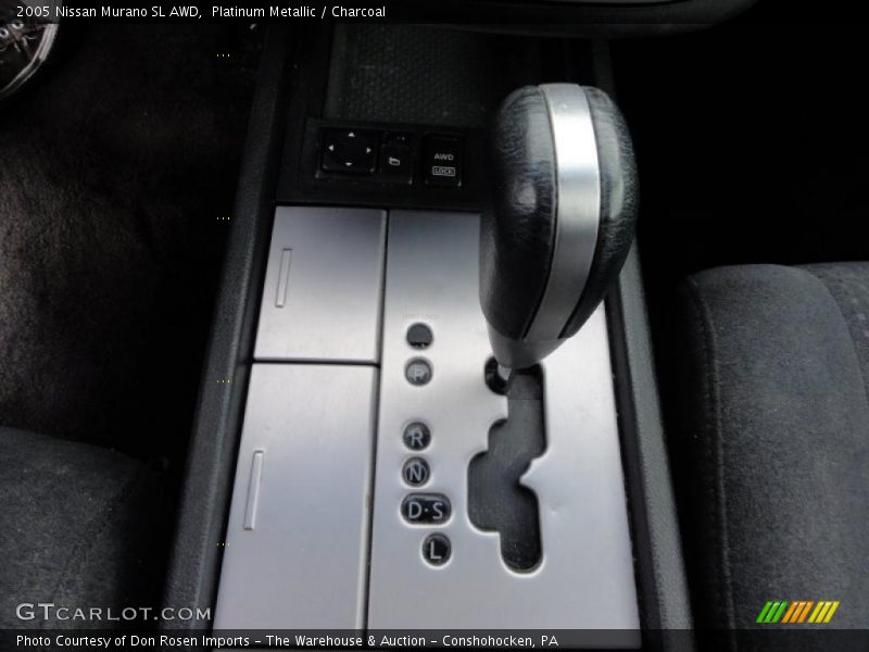 Platinum Metallic / Charcoal 2005 Nissan Murano SL AWD