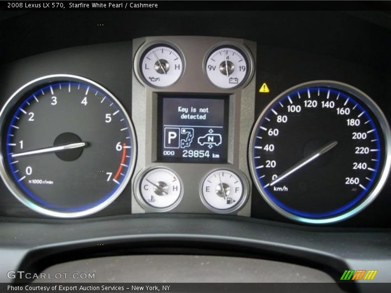  2008 LX 570 570 Gauges