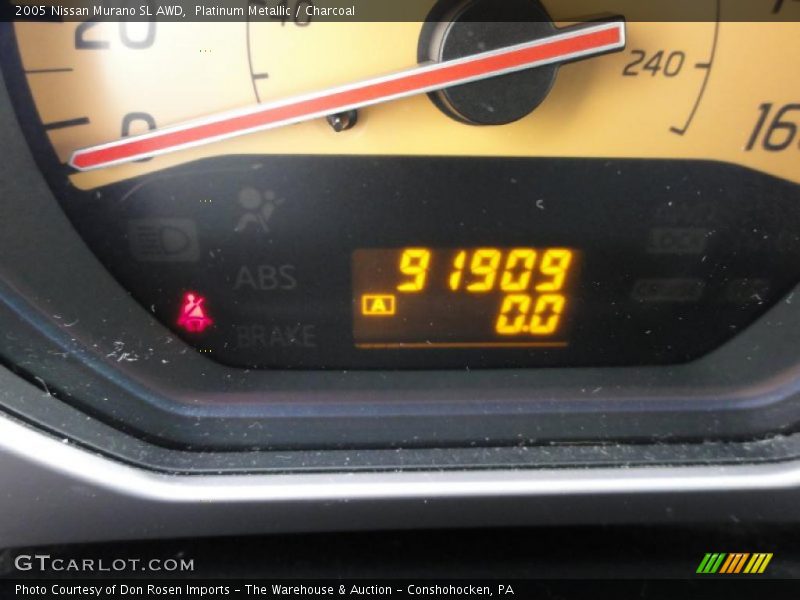 Platinum Metallic / Charcoal 2005 Nissan Murano SL AWD