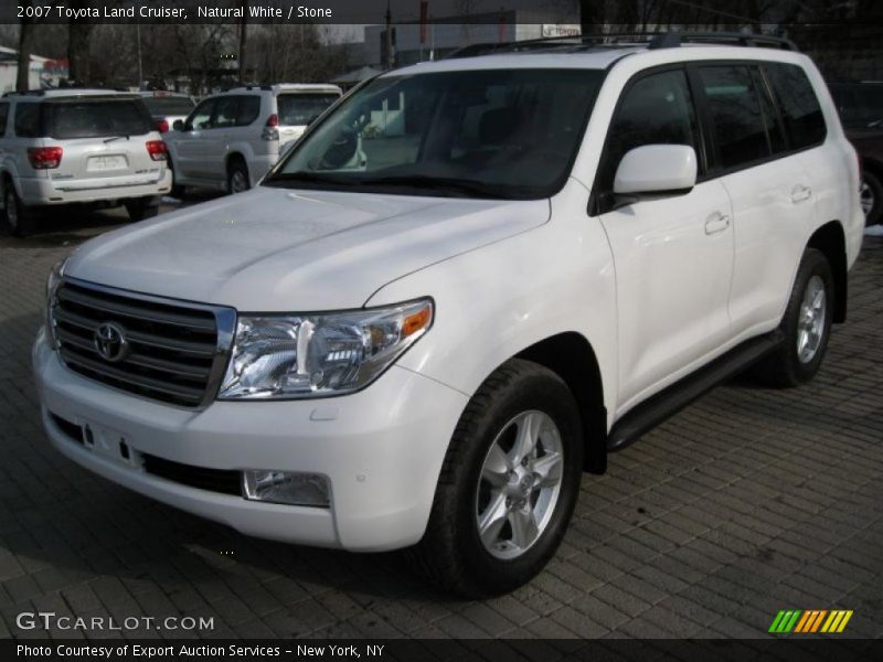Natural White / Stone 2007 Toyota Land Cruiser