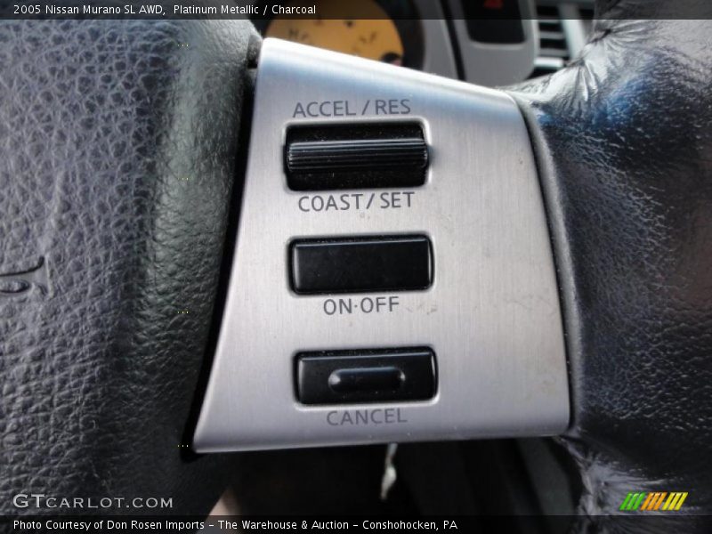 Platinum Metallic / Charcoal 2005 Nissan Murano SL AWD