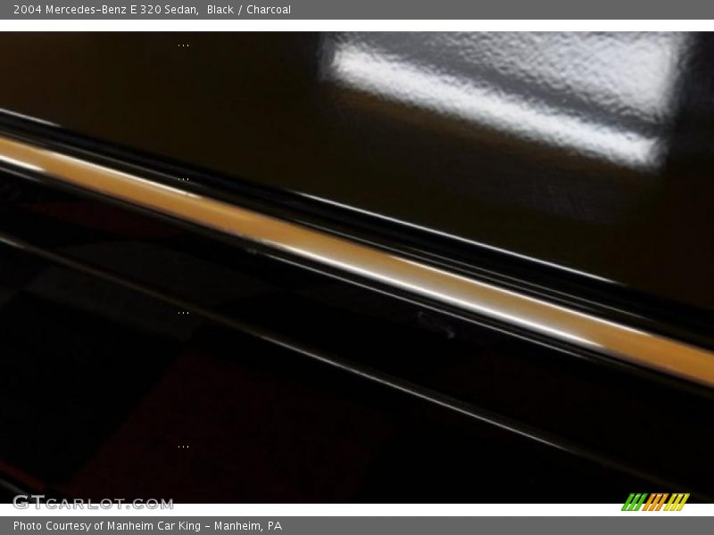 Black / Charcoal 2004 Mercedes-Benz E 320 Sedan