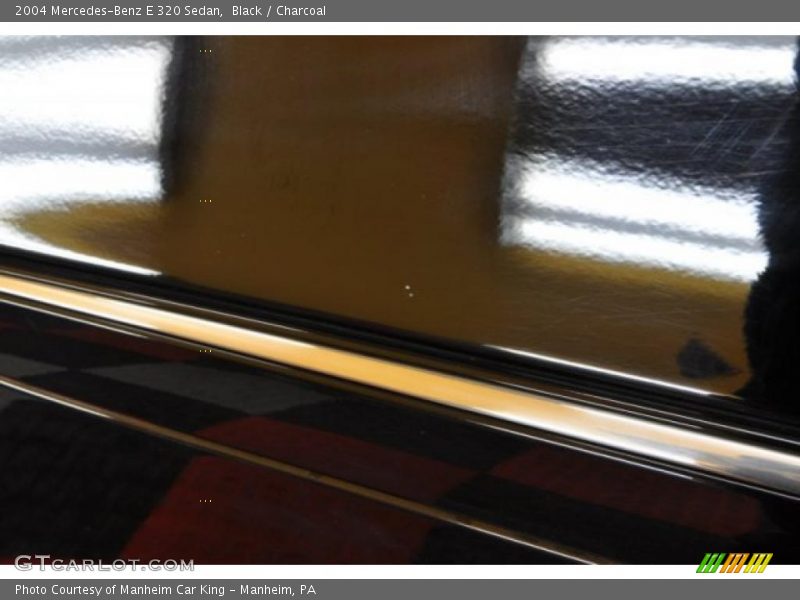 Black / Charcoal 2004 Mercedes-Benz E 320 Sedan