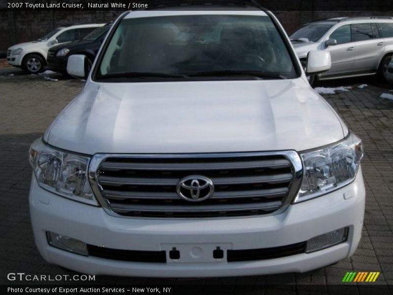 Natural White / Stone 2007 Toyota Land Cruiser