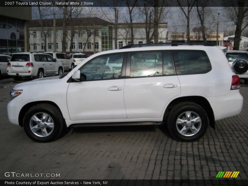 Natural White / Stone 2007 Toyota Land Cruiser