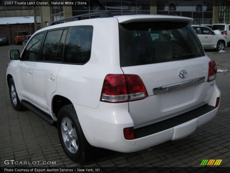 Natural White / Stone 2007 Toyota Land Cruiser