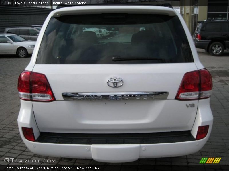 Natural White / Stone 2007 Toyota Land Cruiser