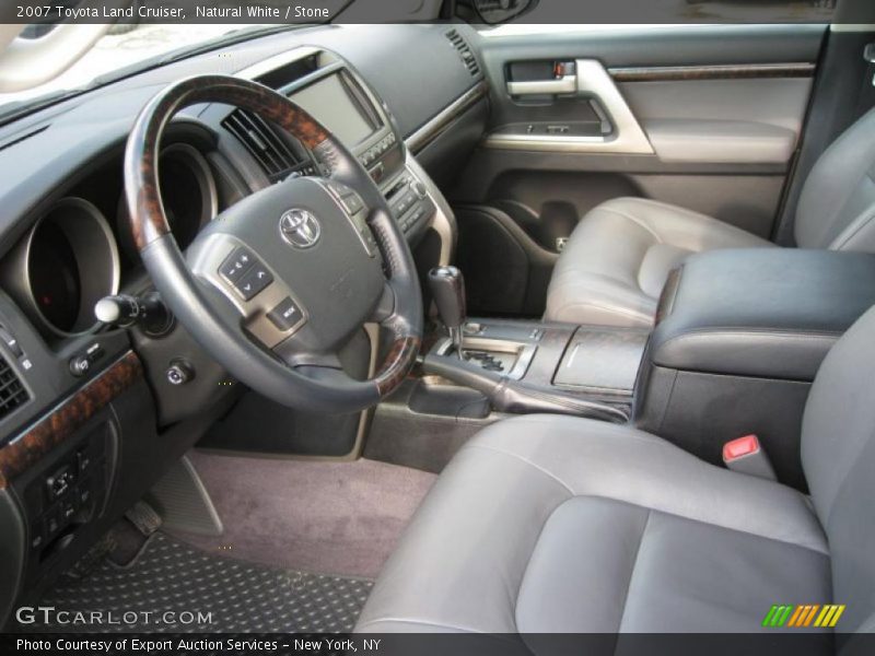 Natural White / Stone 2007 Toyota Land Cruiser
