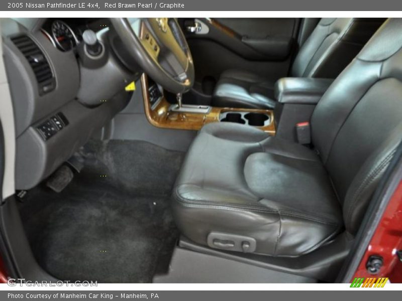 Red Brawn Pearl / Graphite 2005 Nissan Pathfinder LE 4x4